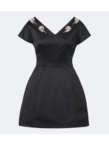Rochie Simone Rocha din satin negru