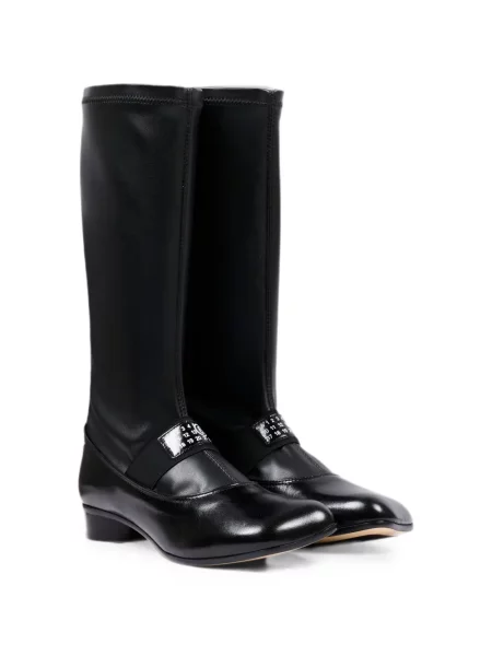 Botki dziecięce Mm6 Maison Margiela czarne