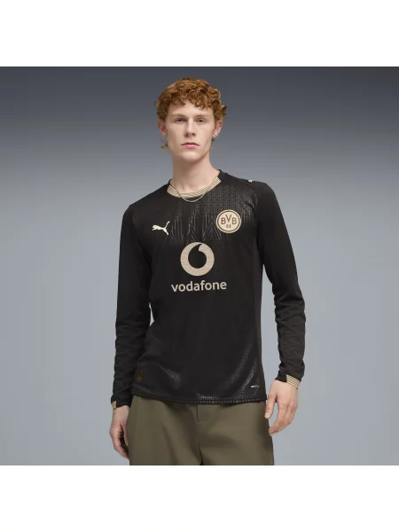PUMA koszulka Borussia Dortmund Special Edition z długim rękawem Akcesoria S czarny