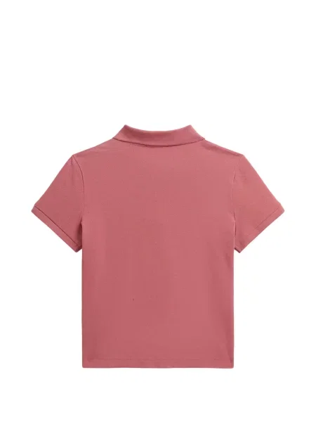 Koszulka polo dziecięca Polo Ralph Lauren różowa