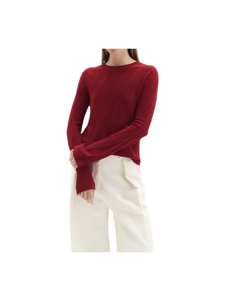 Sweter Max Mara wełniany czerwony