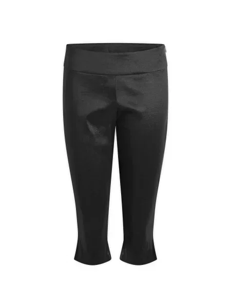 Spodnie capri Hosbjerg czarne