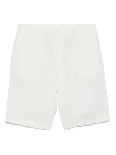Pantaloni scurți Zegna de in alb