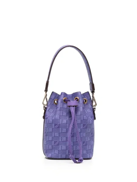 Geantă bucket Moreau cu imagine violet