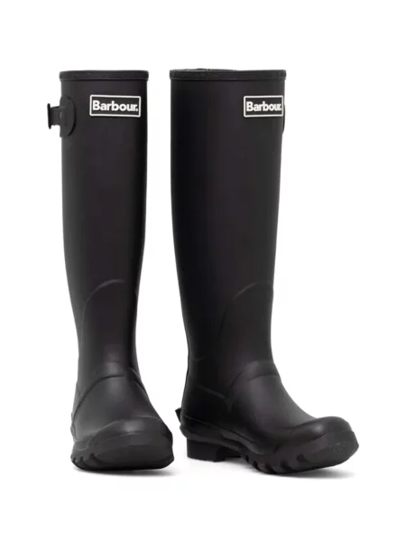Μποτάκια Barbour με αγκράφα μαύρο