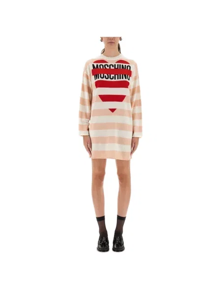 Sukienka Moschino wełniana