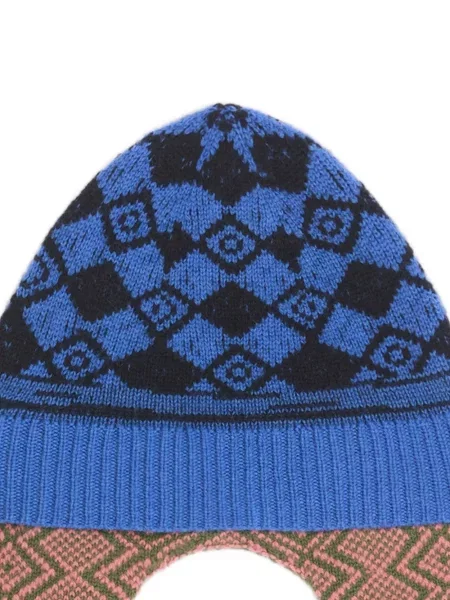 Căciulă Dries Van Noten de lână albastru