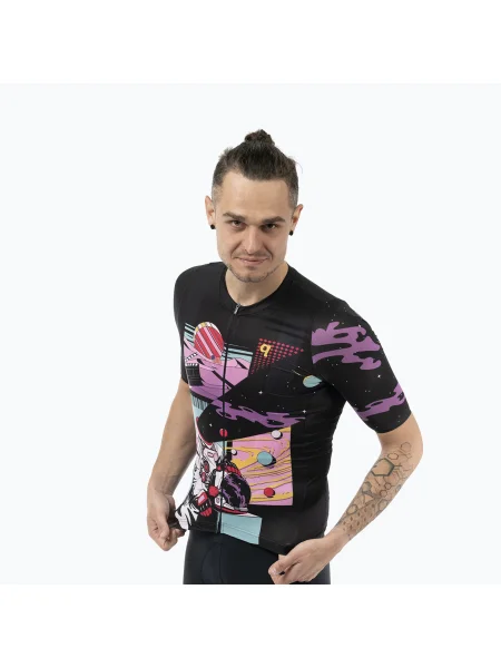 Тениска Quest черно