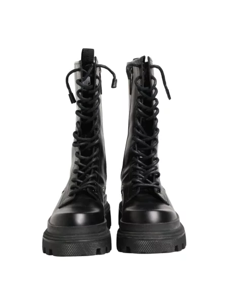 Botki Dolce And Gabbana skórzane czarne