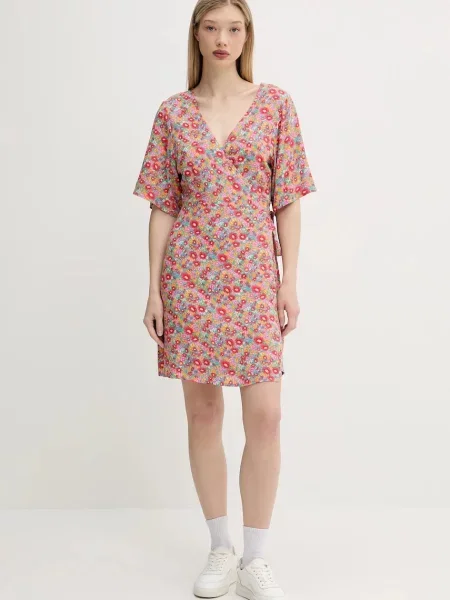 Rip Curl sukienka LAS DALLAS mini prosta różowy