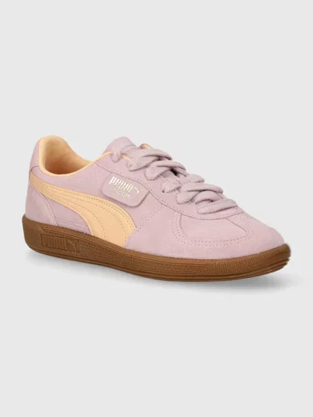Puma sneakers din piele întoarsă Palermo roz