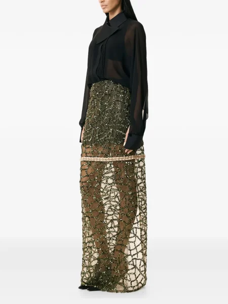 Fusta maxi V:pm Atelier verde