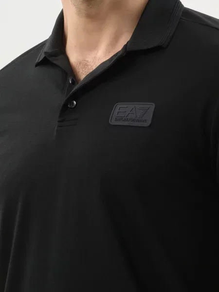 Поло Ea7 Emporio Armani чорне
