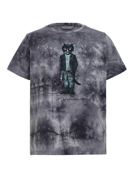 Cat e Lolette Tričko Rocker Cat' sivá