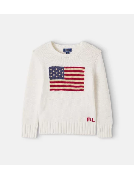 Gyerek szvetter Polo Ralph Lauren fehér