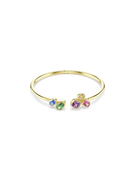 Swarovski bransoletka pozłacana z cyrkonią IMBER żółta