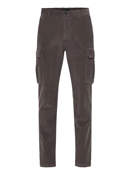 Funky Buddha Pantaloni cu închis gri