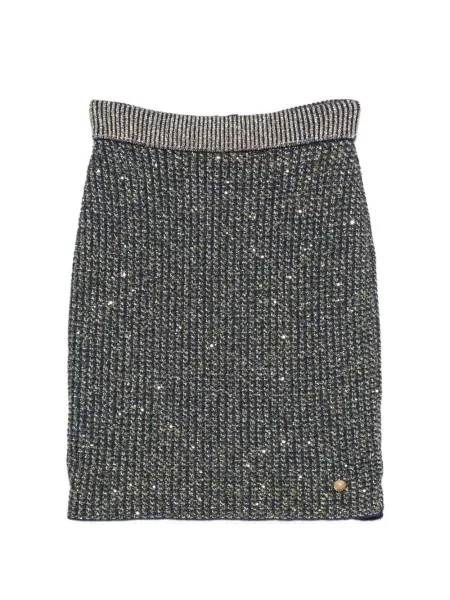 Mini szoknya Balmain kék