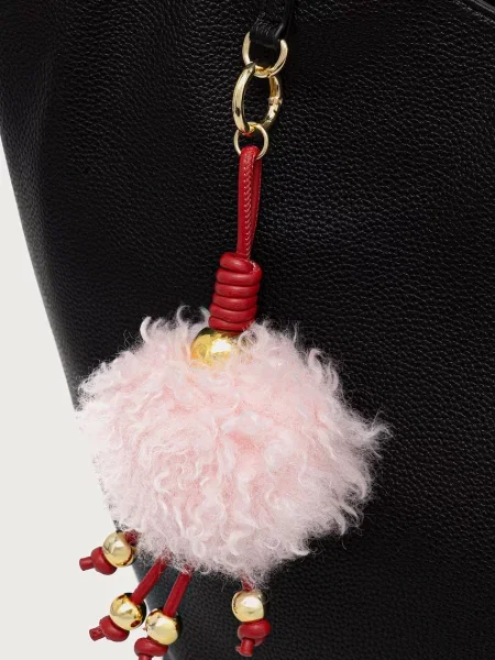 Кожаная сумка шоппер Love Moschino