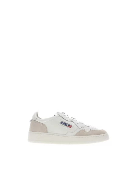 Sneakersy Autry skórzane białe