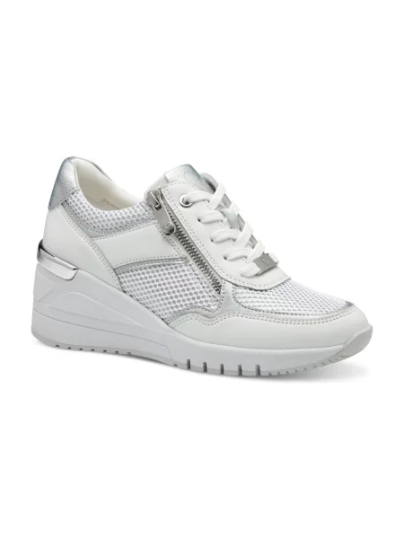 Sneakersy Marco Tozzi białe