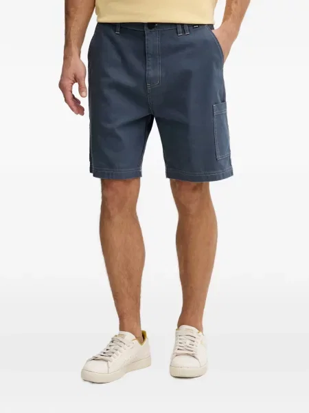 Pantaloni scurți Hurley cu autograf albastru