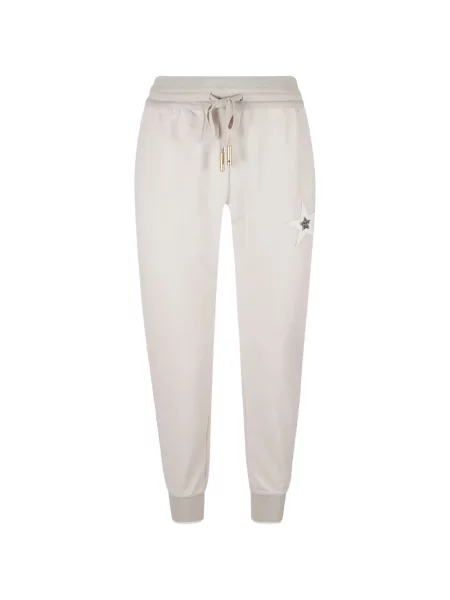 Spodnie Lorena Antoniazzi z naszywkami szare