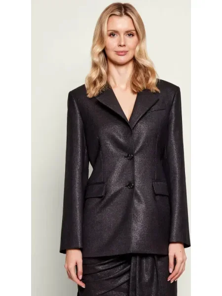 Pinko De lână sacou FAUSTA negru