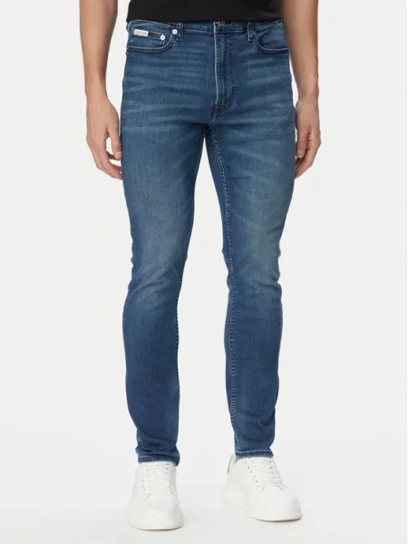 Calvin Klein Jeans Farmer Skinny Fit kék