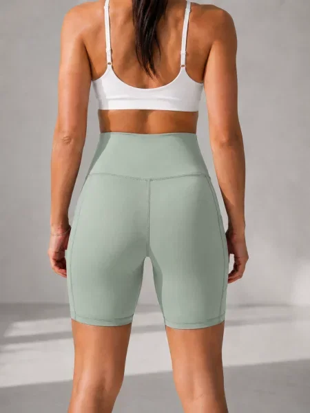 Ciclism pantaloni scurți pentru ciclism Romee's verde