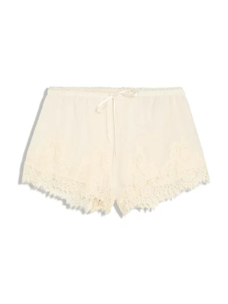 Bershka Pantaloni crem