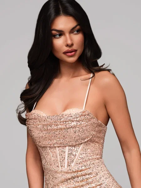 Rochie de seară Edoti de costum