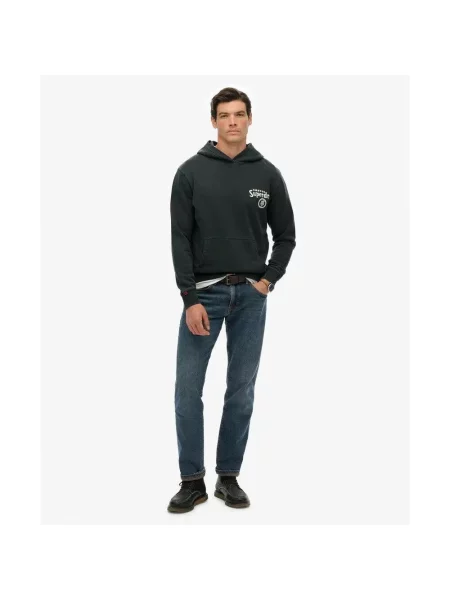 Bluza z kapturem Superdry Tokyo czarna