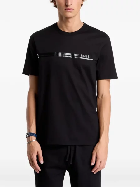 Tricou Hugo cu imagine negru