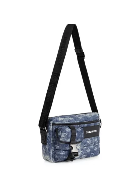 Geantă crossbody Dsquared2 albastru