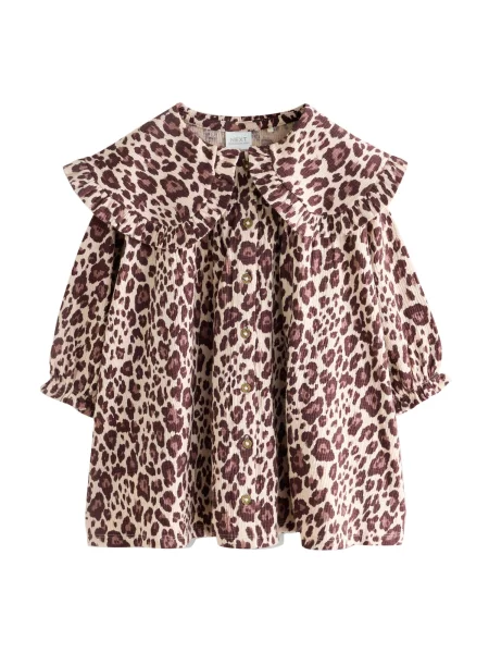 Next Rochie crem închis maro