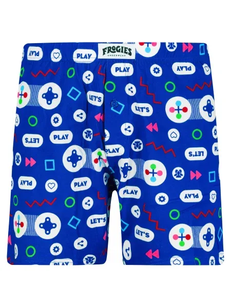Hlačke Frogies modra