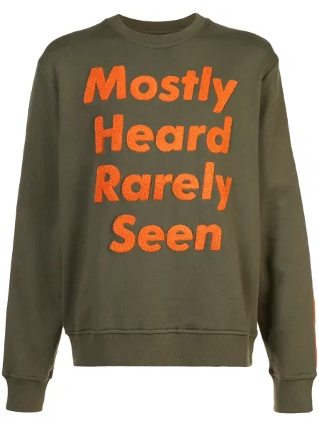Hanorac Mostly Heard Rarely Seen verde