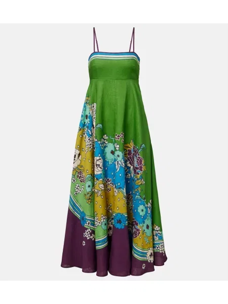 Rochie maxi Alemais de in cu imagine