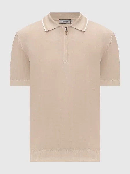 Поло з Canali бежеве
