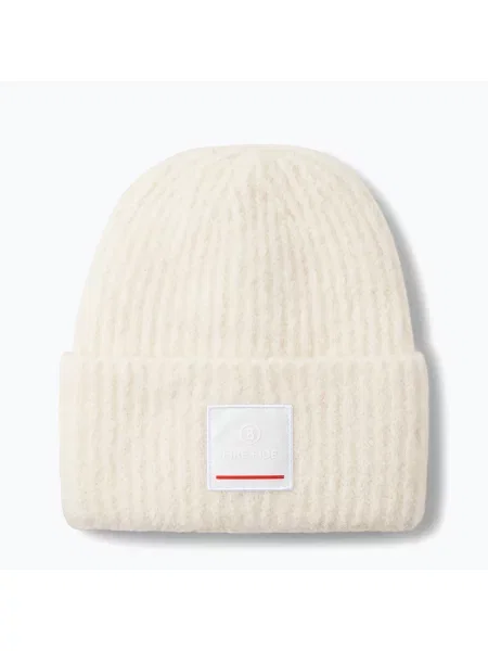 Czapka zimowa BOGNER FIRE+ICE Tuana off white biała