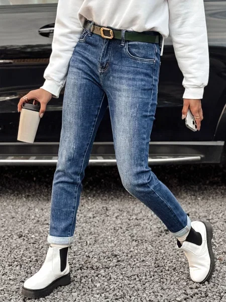 Blugi Dstreet albastru