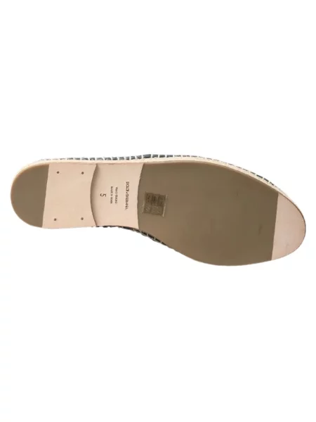 Espadryle Dolce And Gabbana niebieskie