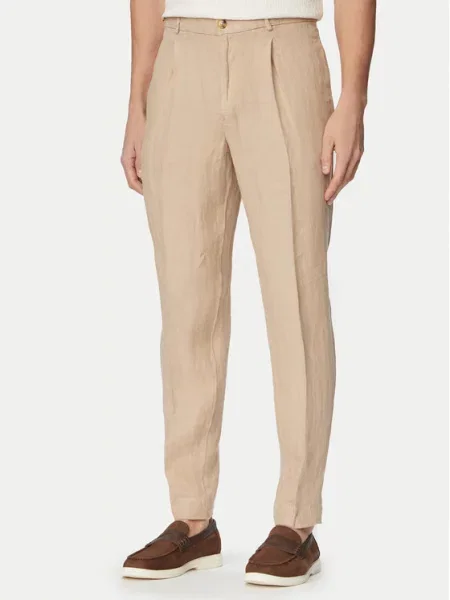 Tommy Hilfiger Pantaloni din Smart Casual închis bej