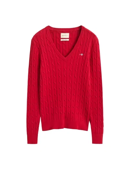 Gant Pulover Slim Fit roșu