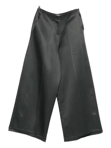 Pantaloni Psophia din satin gri