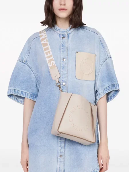 Iš natūralios odos odinė rankinė Stella Mccartney
