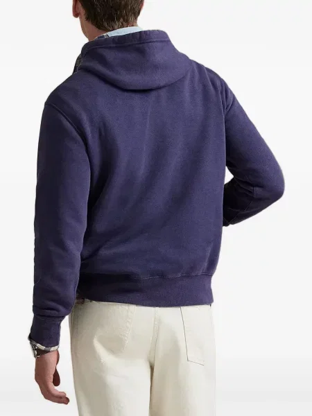 Bőr húzózsinór pólóing Polo Ralph Lauren barna