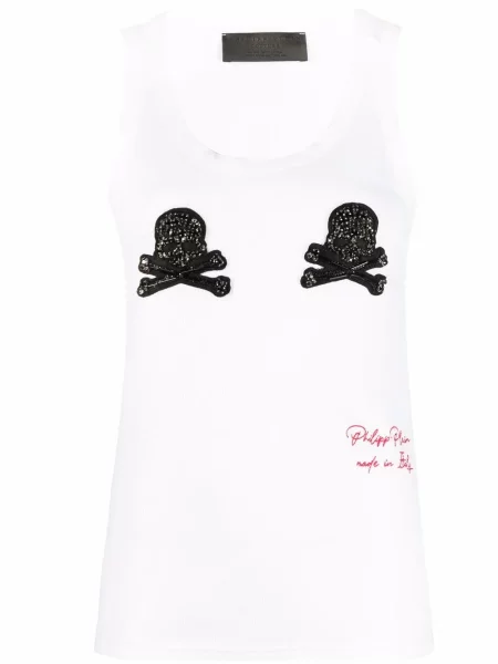 Top Philipp Plein alb