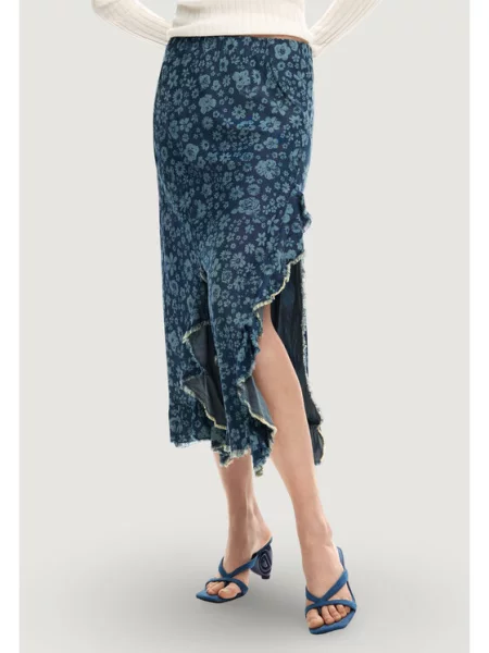 Desigual Suknja / tamno plava
